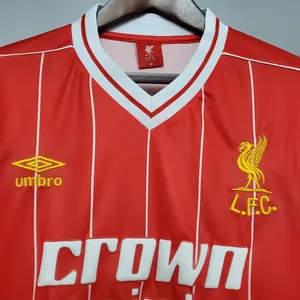 1984 Retro Liverpool Soccer Jersey Home S-2XL 5