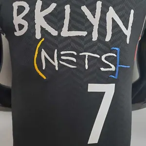New Brooklyn Nets DURANT#7 City Edition Black 4