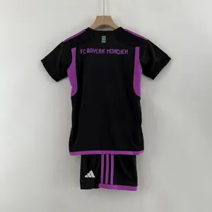 23-24 kids Bayern Munich away size 16-28 Cheap Football Kit 4