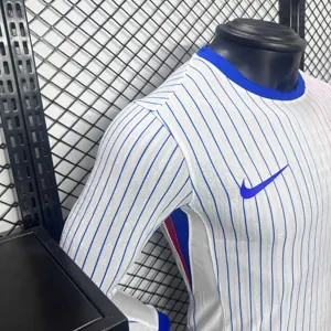 2024 France Away Long Sleeve Kit Player Version Shirt Jerseys Supllier Yupoo 1