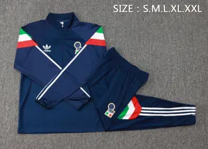 2024 Italy Long Sleeve Football Shirts Training Suit 2