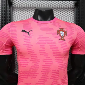 2026 Portugal Mens Special Edition Kit Player Version Soccer Pink T-Shirt AAAAJersey Supply Yupoo 4