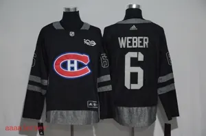 Montreal Canadiens 100 anniversary ice hockey jersey M-3XL 蒙特利尔加拿大人100周年纪念版冰球服