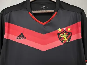 16-17 Recife Sport Black Retro Kit Vintage Shirt Football AAAAJersey Supplier 3