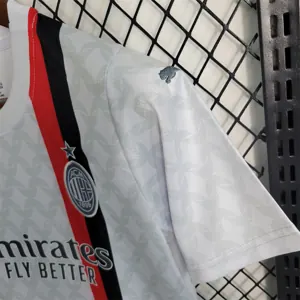 23-24 Kids AC Milan away size 16-28 Soccer Jerseys 5