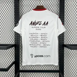 25-26 Sevilla FC Home Kit Football Special Edition T-Shirt Sport AAAAJersey Supply Factory Yupo 1