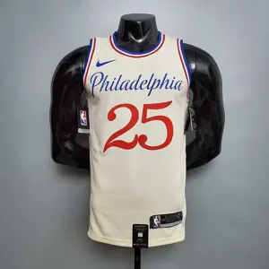 2020 Philadelphia 76ers SIMMONS#25 City Limited Edition Beige