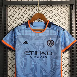 23-24 KIDS New York City Home Size 16-28 Soccer Jersey 9