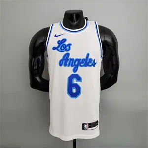 Lakers James#6 Latin Night (High Head) White