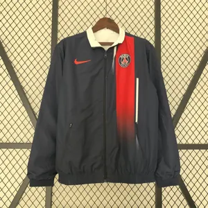 23-24 PSG reversible windbreaker white 9