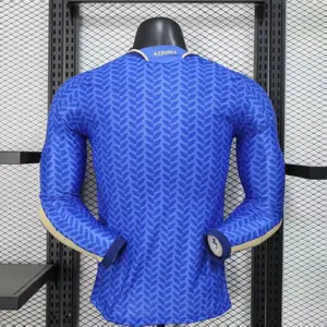 2026 World Cup Italy Home Kit Player Version Long Sleeve Shirt Football AAAAJersey Supply Yupoo 3