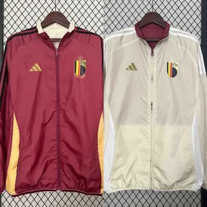 2024 Belgium Trench Coat Reversible Windbreaker Double-Sides Jacket AAAAJersey Supplier Yupoo