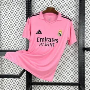 25-26 Real Madrid Pink Kit Special Edition Soccer AAAAJersey Yupoo S-2XL