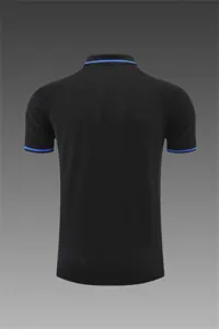 Manchester United Polo black and yellow-three sides 2