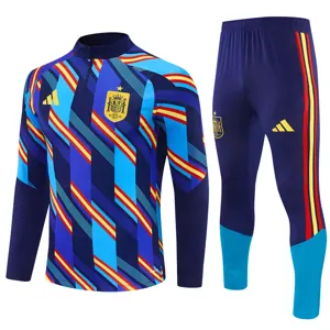 2026 Spain Mens Kit Football Aldult Training Long Sleeve Tracksuit Yupoo 5 4