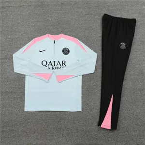 24-25 PSG Player Long Sleeve Training Suit Football Shirts 1