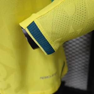 2026 World Cup Brazil Home Kit Player Version Football Long Sleeve Shirt AAAAJersey Supply Yupoo 4