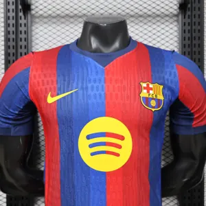26-27 Barcelona Mens Home Kit Player Version Soccer T-Shirt AAAAJersey Supplier Yupoo 4