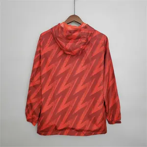 21-22 Manchester United red windbreaker 3