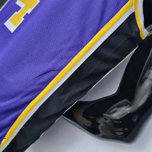 75th Anniversary Anthony #7 Los Angeles Lakers Jordan Purple NBA Jersey 1