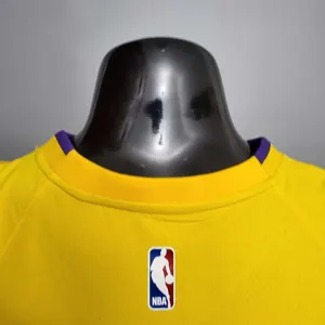 DAVIS #3 Lakers V-neck City Edition yellow 3