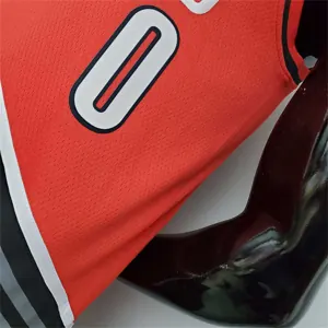 Trailblazer Lillard #0 (JORDAN models) red 5
