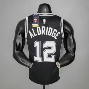 ALDRIDGE#12 Spurs Black 5