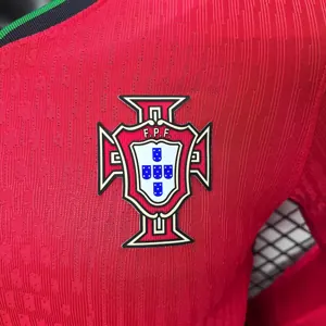 2024 Portugal Home Long Sleeve Kit Player Version Shirt Jerseys Supllier Yupoo 6
