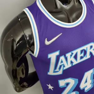 2022 75th Anniversary BRYANT#24 Lakers City Edition Purple 4