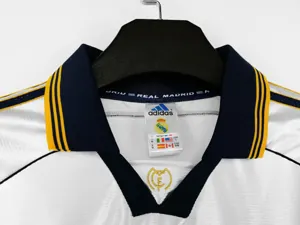 98-00 Real Madrid home white 11
