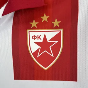 25-26 Red Star Belgrade Home Shirt Football Apparels AAAAJersey Supply Yupoo 2