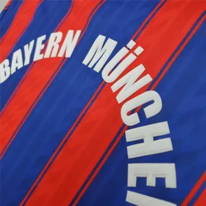 95-97 Bayern Munich home red blue 2