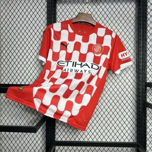 24-25 Girona Home Kit Football Apparels Sport AAAAJersey Yupoo 5