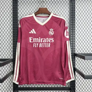 26-27 Real Madrid Mens Third Kit Football Long Sleeve T-Shirt AAAAJersey Supply Yupoo 9 1