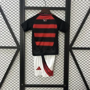 25-26 Flamengo Home Kid Kits Youth Apparels AAAAJersey Dropship Yupoo 7