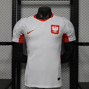 2026 Poland Home Mens Kit Soccer Player Version T-Shirt AAAAJersey Supply Yupoo 9
