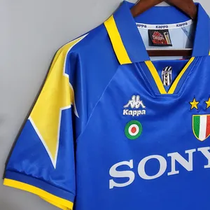 95-97 Juventus away soccer retro jersey S-2XL 9