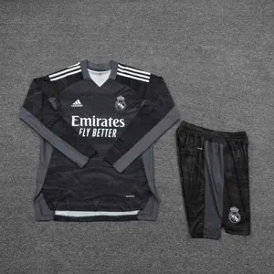 21-22 Real Madrid black goalkeeper long sleeve 5