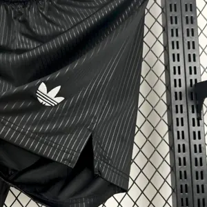 2025 Germany 125th Anniversary Black Shorts Football Trousers AAAAJersey Supply Yupoo 3
