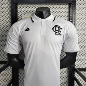 23-24 POLO Flamengo White Training Suit 2