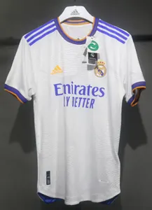 21-22 Real Madrid Home Retro Kit Vintage Player Version Sino Shirt AAAAJersey Dropship Yupoo 2
