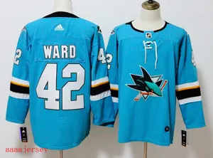 San Jose Sharks ice hockey jersey M-3XL 圣何西鲨鱼队冰球服