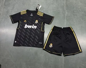 11-12 Real Madrid Away Retro Kids Kit Size-16-28 Football Jersey Yupoo 3