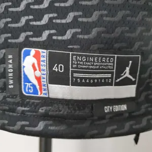 75th Anniversary Williams#55 Jordan Kings Black NBA Jersey 2