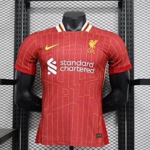 24-25 Liverpool Home Kit Player Version Shirt Football AAAAJersey Yupoo S-2XL