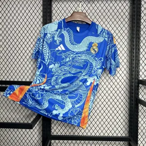 24-25 Real Madrid Blue Dragon Special Edition Soccer Uniforms Soccer AAAAJersey Yupoo 5