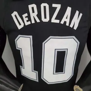 New DeROZAN#10 season Spurs City Edition black 3