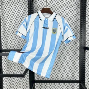 1996 Argentina Home Retro Kit Vintage Shirt AAAAJersey Supplier Yupoo