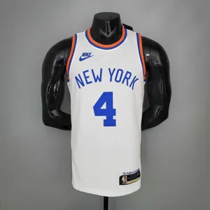 ROSE#4 75th Anniversary Knicks White