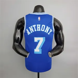 2021 Anthony#7 Lakers Retro Blue 4